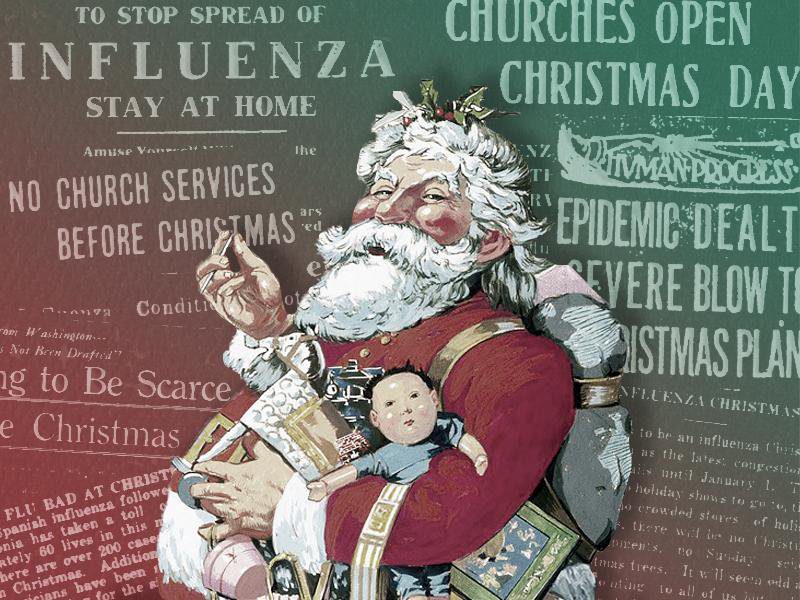 What pandemic Christmas of 1918 looked like